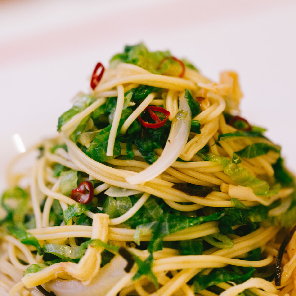 こだわりペペロンチーノ